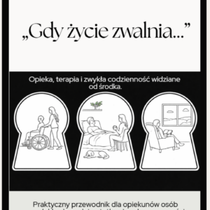 Obrazek. Okładka ebooka gdy życie zwalnia wyświetlona na tablecie